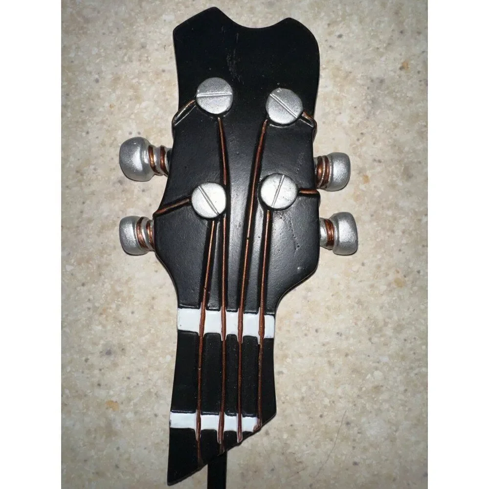 Electric and Acoustic Guitar Headstock RESIN Decorative Wall Hooks 2008 ICA Home